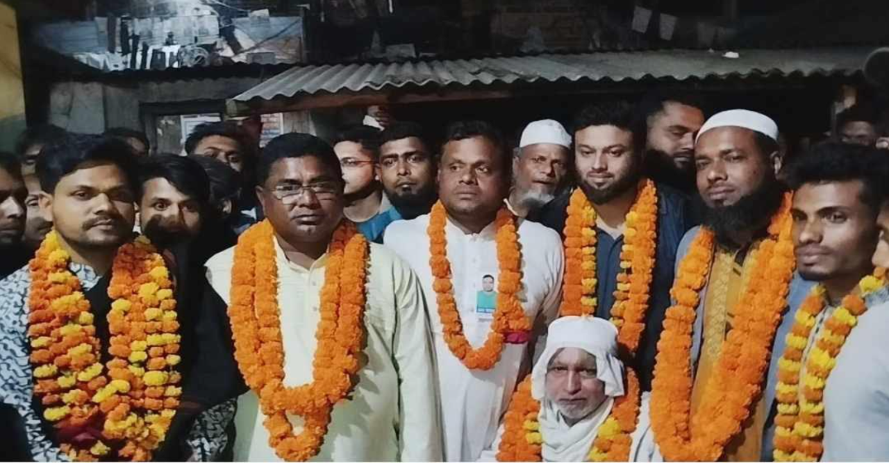 ঘাটাইল বাজার ব্যবসায়ী সমিতির সভাপতি ফজলুল হক, সম্পাদক শহিদুল