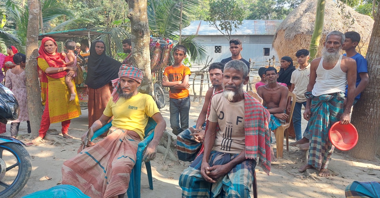 শেরপুরে হয়রানীমূলকভাবে মামলায় নাম অন্তর্ভূক্ত করার প্রতিবাদে সংবাদ সম্মেলন