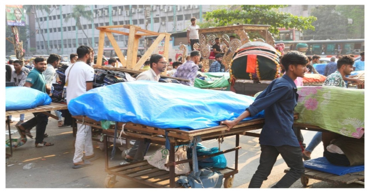 গুলিস্তানে হকার উচ্ছেদ অভিযান, ১১ জনকে দণ্ড