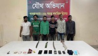 মোহাম্মদপুরে সেনাবাহিনীর অভিযান, গ্রেপ্তার ৫